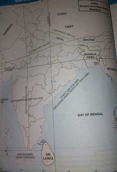 which line divides india into two equal parts